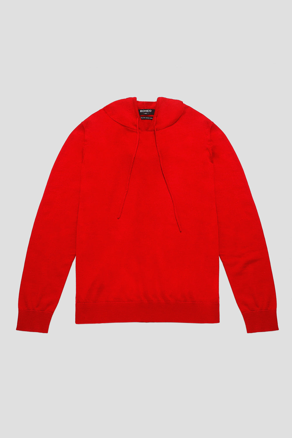 Merino Wool Pullover Hoodie Sweater | ROMEO NYC