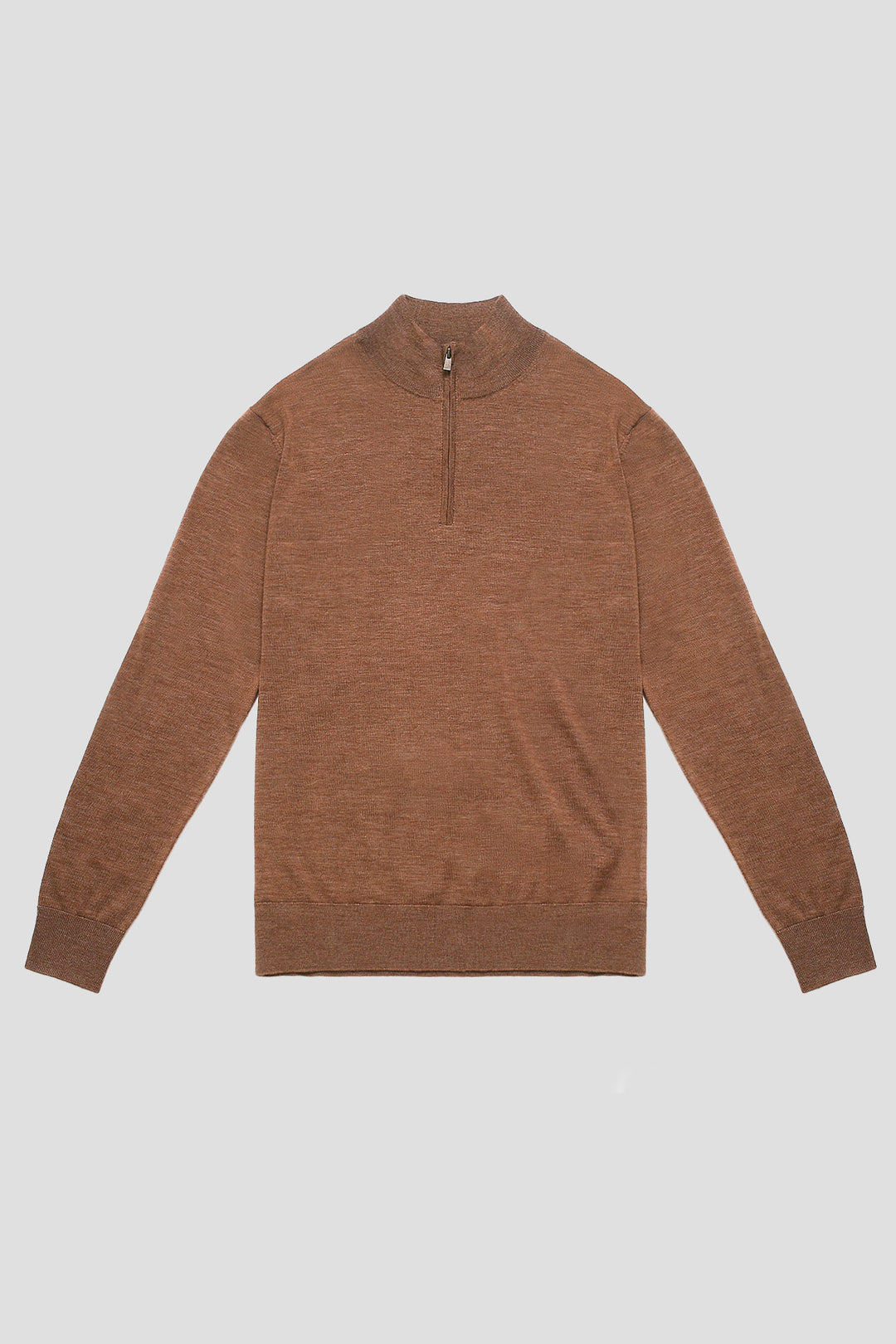 Merino Wool Quarter Zip Sweater | ROMEO NYC