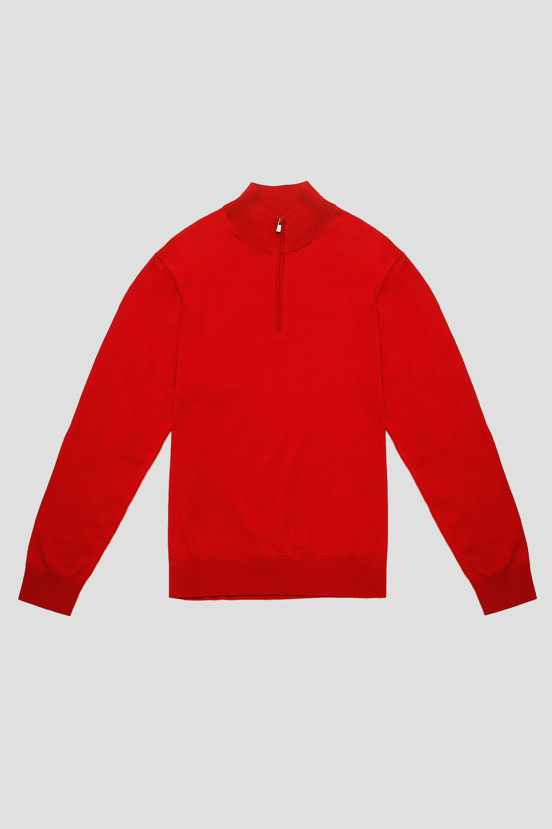 Merino Wool Quarter Zip Sweater | ROMEO NYC
